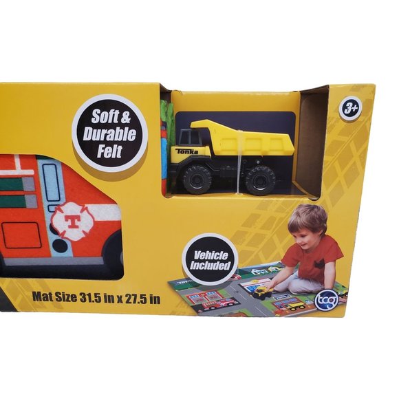 Tonka Toys Tonka Truck Mega Mat Tonka Playmat Soft And Durable
